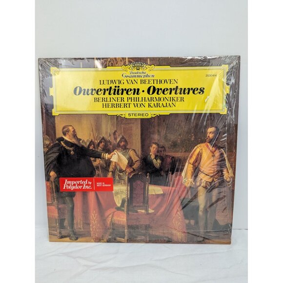 Beethoven Ouverturen/Overtures Berliner Philharmoniker Deutsche Grammophon Vinyl - Picture 1 of 6